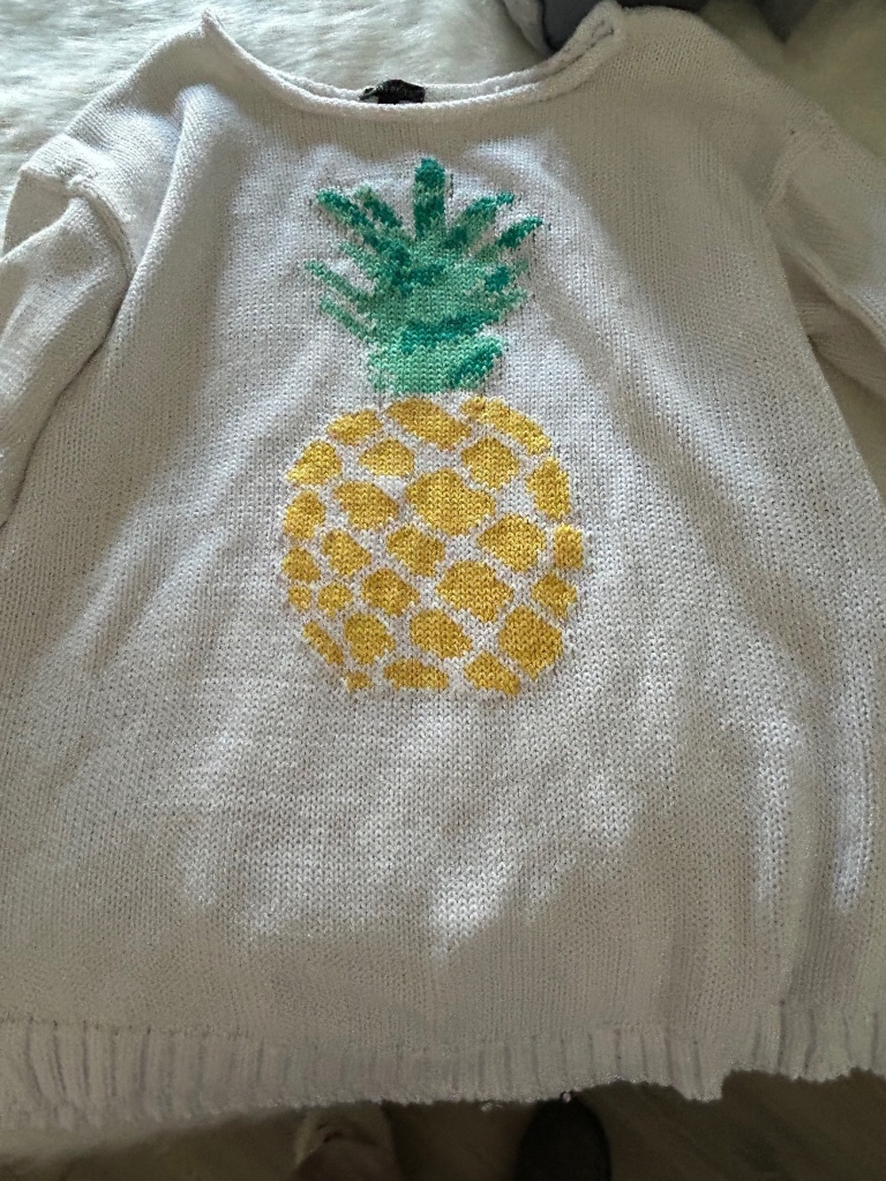 Talbots ‘pineapple’ sweater size M